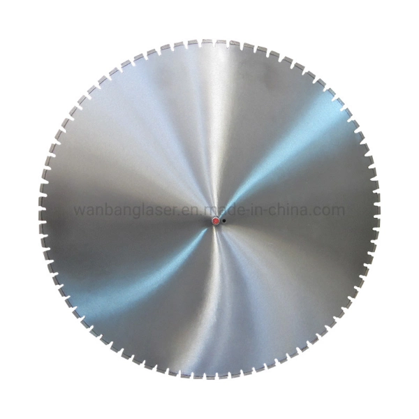 Laser Welded Diamond Wall Saw Blades for Concrete / Reinforced Concrete