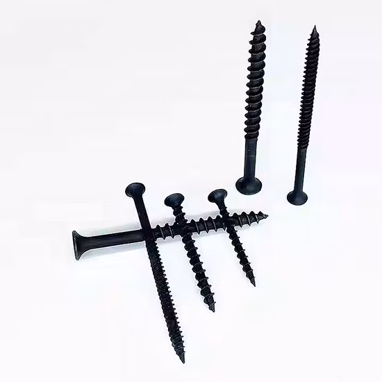 亜鉛メッキ炭素鋼皿皿頭Pozidirvチップボードネジ中国製