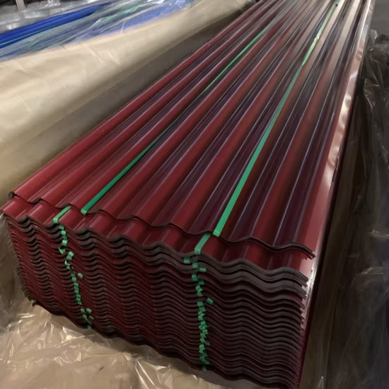 Dx51d 28 ゲージ亜鉛メッキ溶融亜鉛メッキ亜鉛メッキ鋼板の価格/亜鉛メッキ金属 Gi PPGI SGCC 波形屋根屋根鋼板の価格